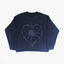 Gothic-Inspired Women's Pullover Sweater for Autumn & Winter