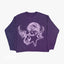 Gothic-Inspired Women's Pullover Sweater for Autumn & Winter