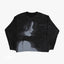 Gothic-Inspired Women's Pullover Sweater for Autumn & Winter