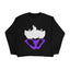 Gothic-Inspired Women's Pullover Sweater for Autumn & Winter