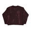 Gothic-Inspired Women's Pullover Sweater for Autumn & Winter