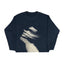Gothic-Inspired Women's Pullover Sweater for Autumn & Winter