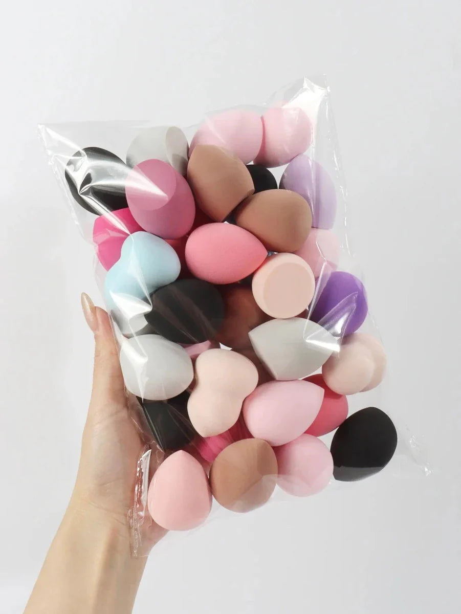Ensemble de Sponges de Beauté Premium - Application de Maquillage Polyvalente