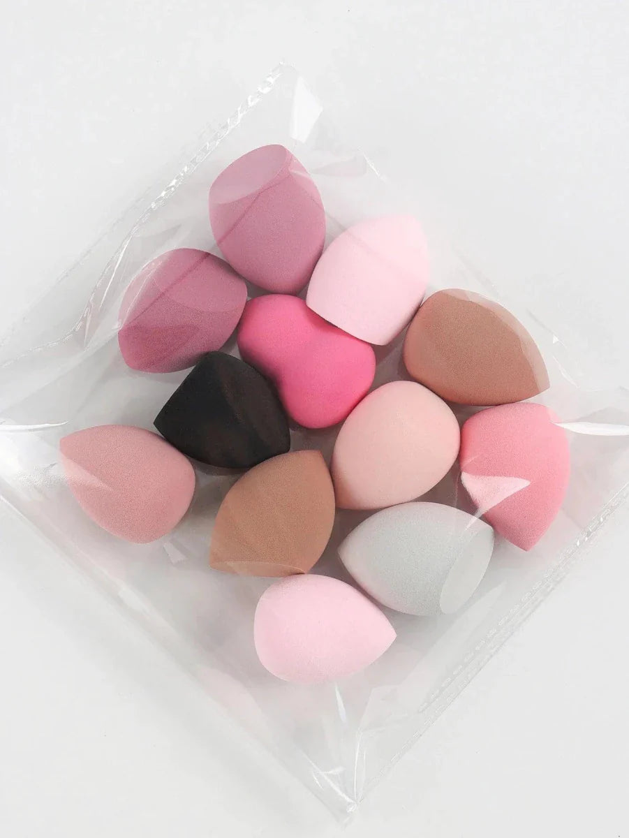 Ensemble de Sponges de Beauté Premium - Application de Maquillage Polyvalente