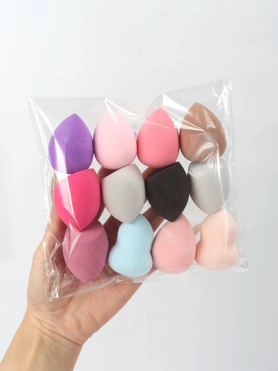 Ensemble de Sponges de Beauté Premium - Application de Maquillage Polyvalente
