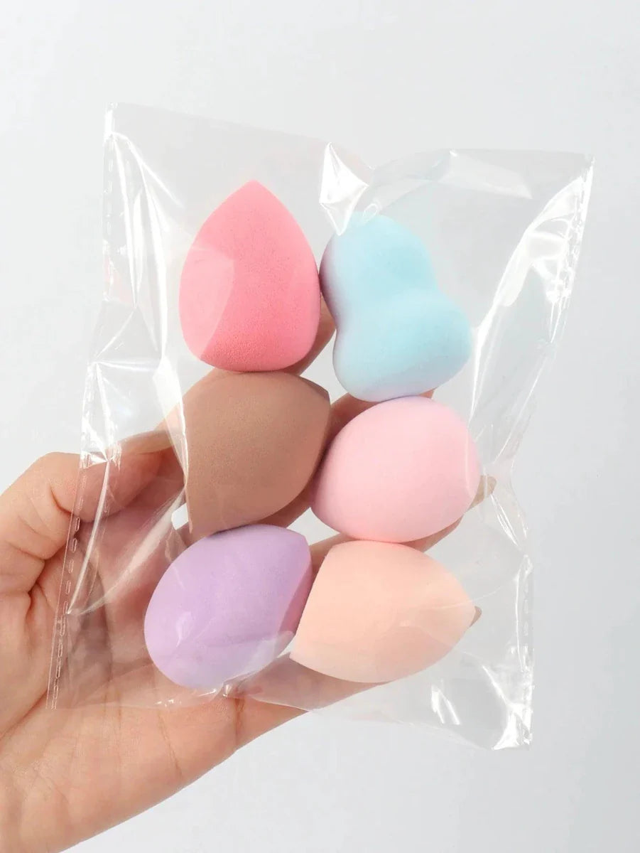 Ensemble de Sponges de Beauté Premium - Application de Maquillage Polyvalente