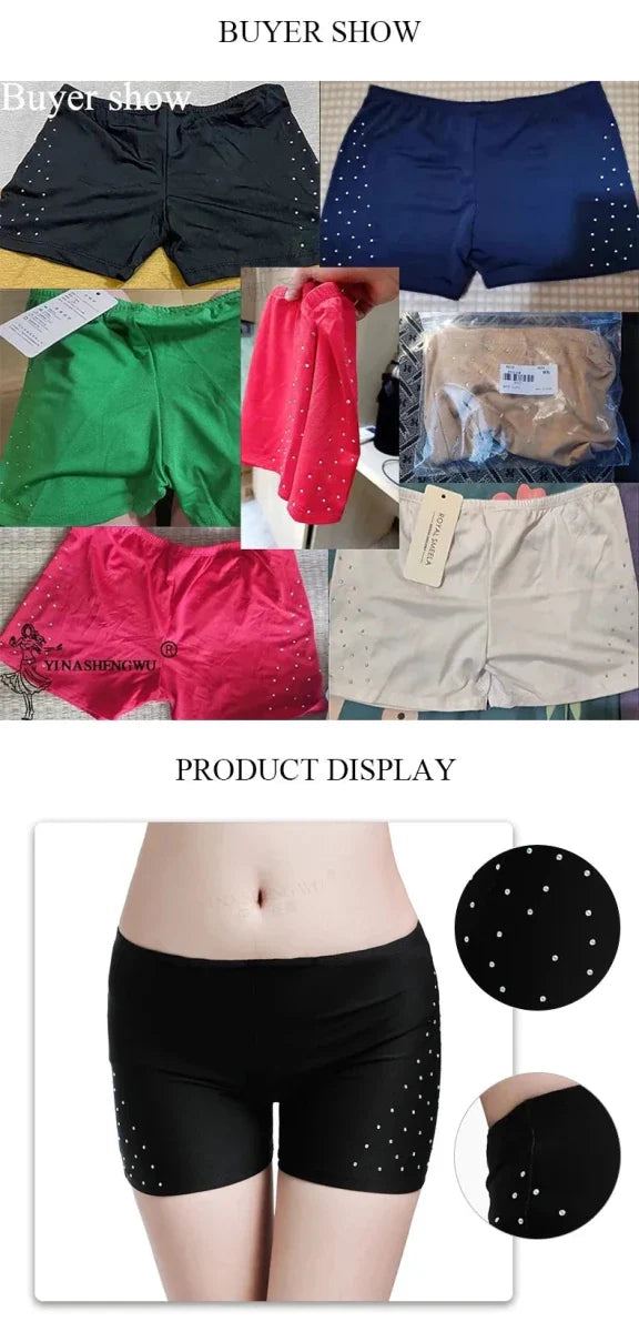 Shorts de sécurité pour danse du ventre pour femmes - Élégants et confortables