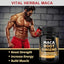Premium Black + Red + Yellow Maca Root Ginseng Extract Supplement