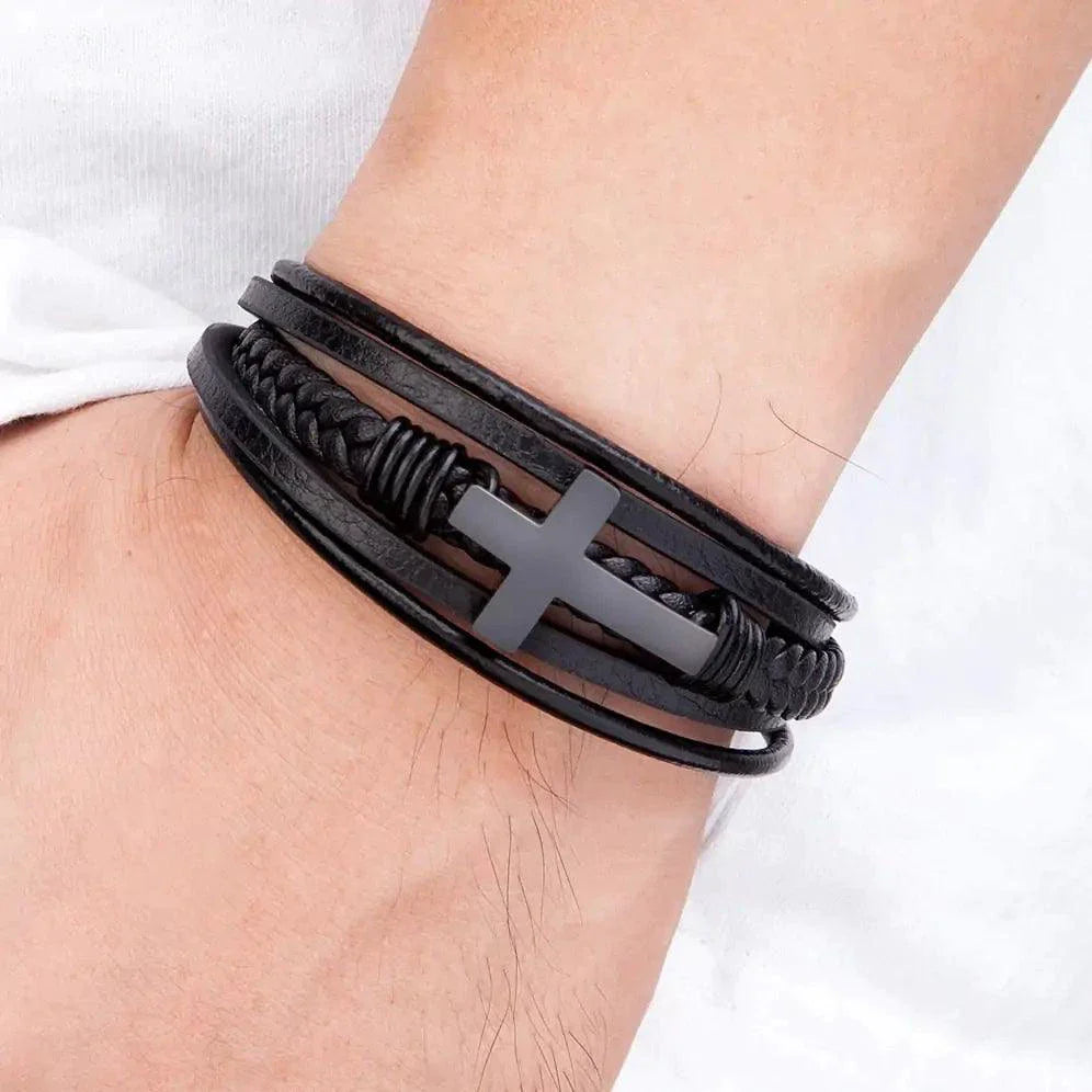 Bracelet en cuir Bonded Love