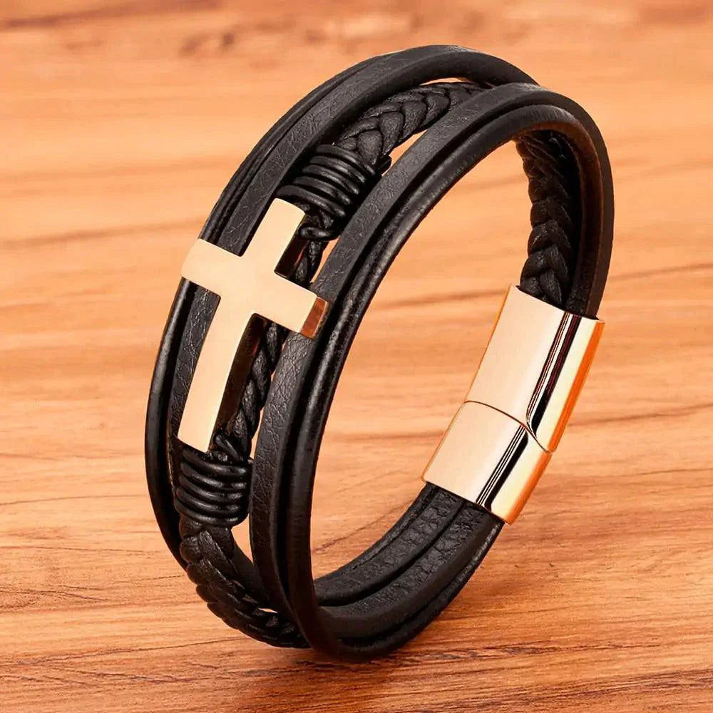 Bracelet en cuir Bonded Love