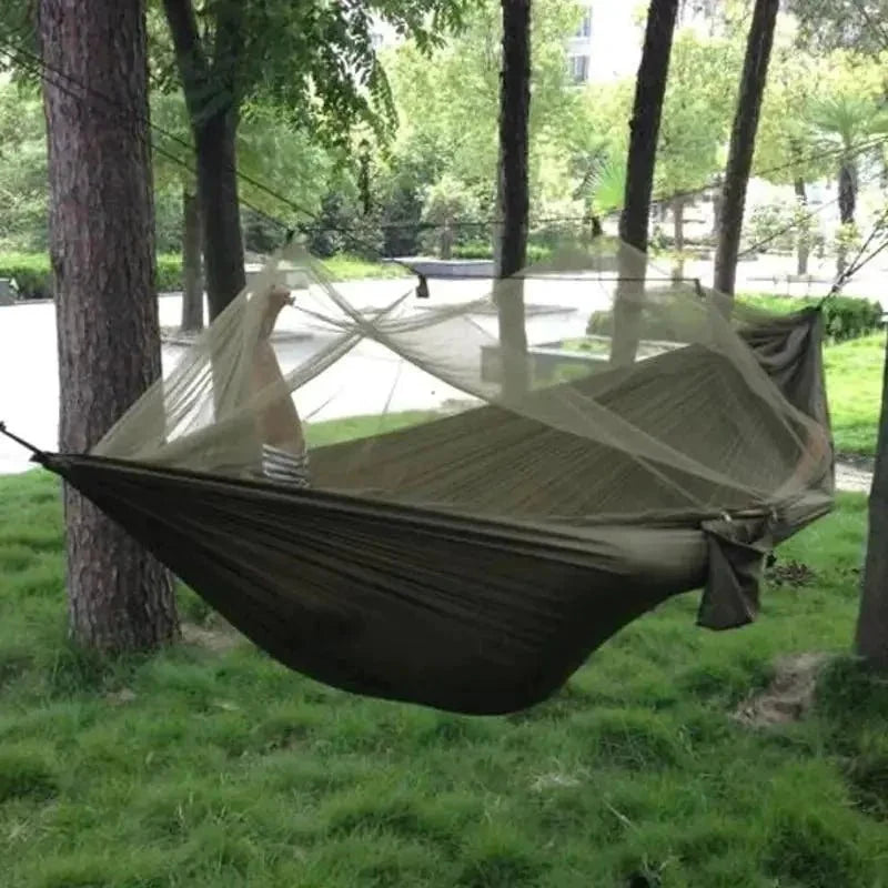 Hamaca de Campamento Sin Insectos para Relajación al Aire Libre
