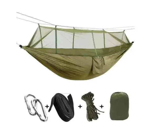 Hamaca de Campamento Sin Insectos para Relajación al Aire Libre