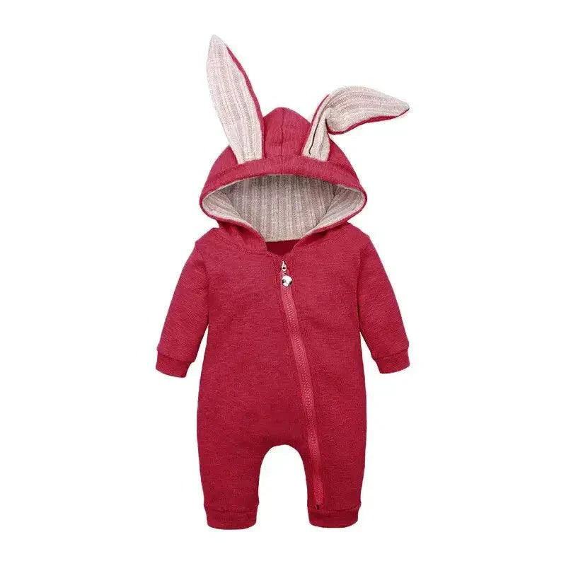 Body de bébé avec oreilles de lapin - Combinaisons en coton adorables