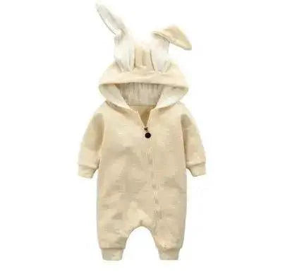 Body de bébé avec oreilles de lapin - Combinaisons en coton adorables