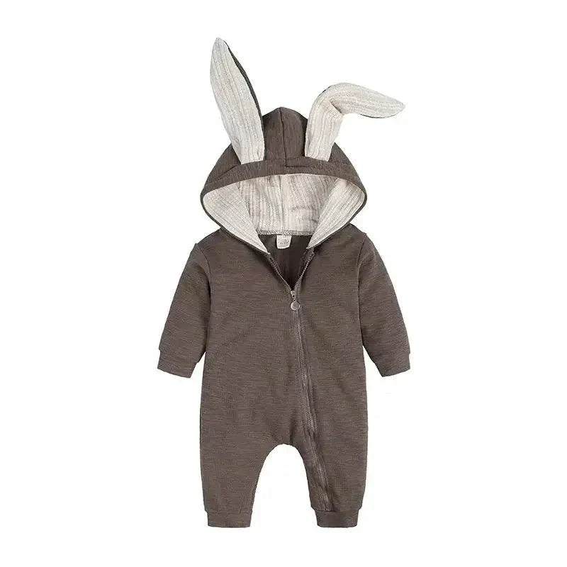 Body de bébé avec oreilles de lapin - Combinaisons en coton adorables