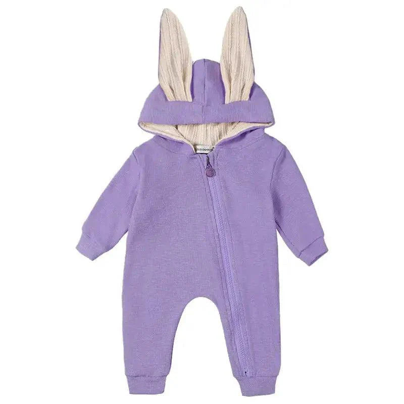 Body de bébé avec oreilles de lapin - Combinaisons en coton adorables