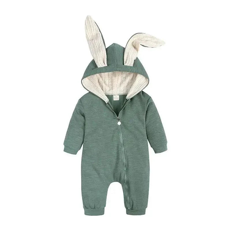Body de bébé avec oreilles de lapin - Combinaisons en coton adorables