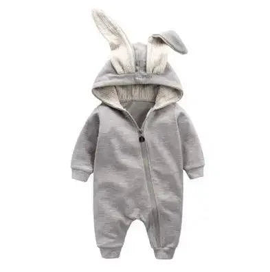 Body de bébé avec oreilles de lapin - Combinaisons en coton adorables