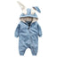 Body de bébé avec oreilles de lapin - Combinaisons en coton adorables