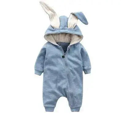 Body de bébé avec oreilles de lapin - Combinaisons en coton adorables