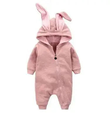 Body de bébé avec oreilles de lapin - Combinaisons en coton adorables