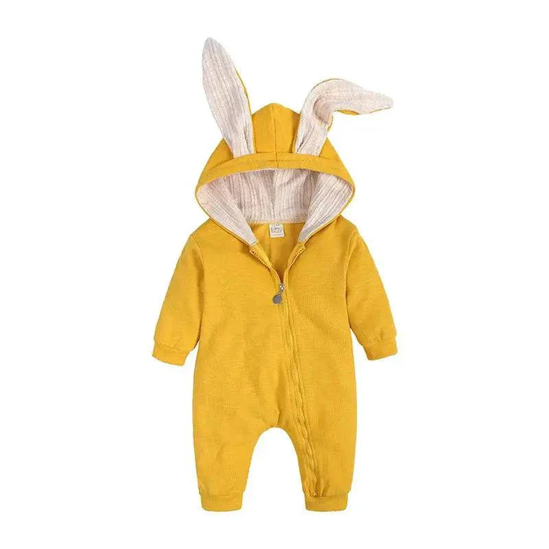 Body de bébé avec oreilles de lapin - Combinaisons en coton adorables