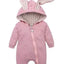 Body de bébé avec oreilles de lapin - Combinaisons en coton adorables