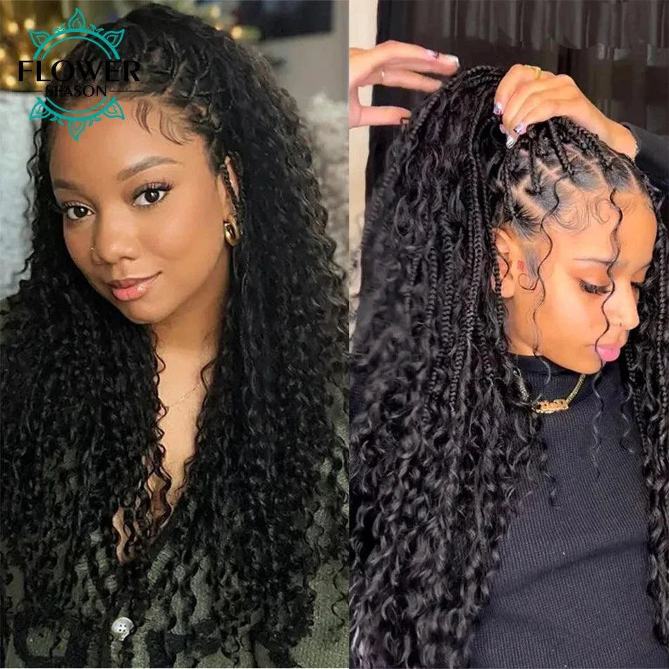 Burmese Boho Braids - Double Drawn Curly Human Hair Extensions