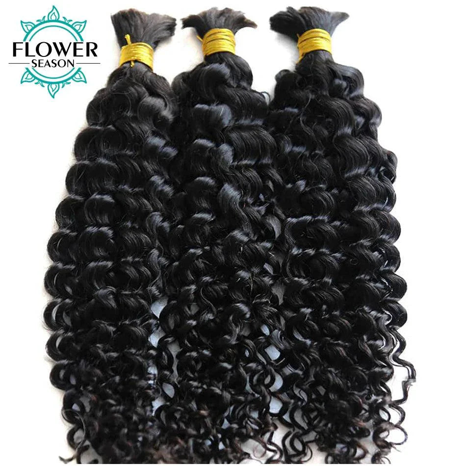 Burmese Boho Braids - Double Drawn Curly Human Hair Extensions