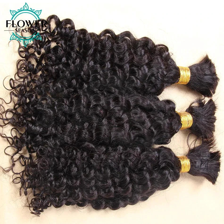 Burmese Boho Braids - Double Drawn Curly Human Hair Extensions
