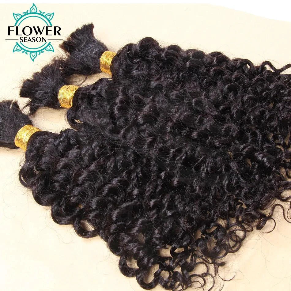 Burmese Boho Braids - Double Drawn Curly Human Hair Extensions