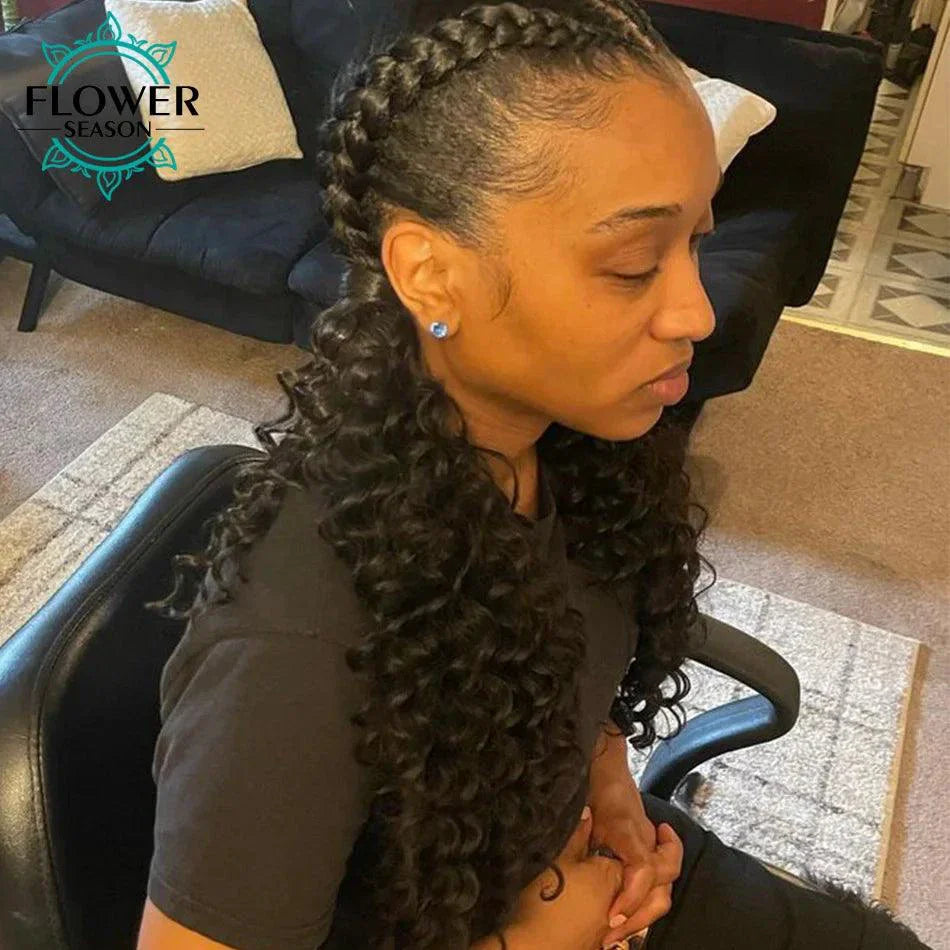 Burmese Boho Braids - Double Drawn Curly Human Hair Extensions