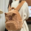 Capybara Cuddle Backpack - Adorable Plush Design