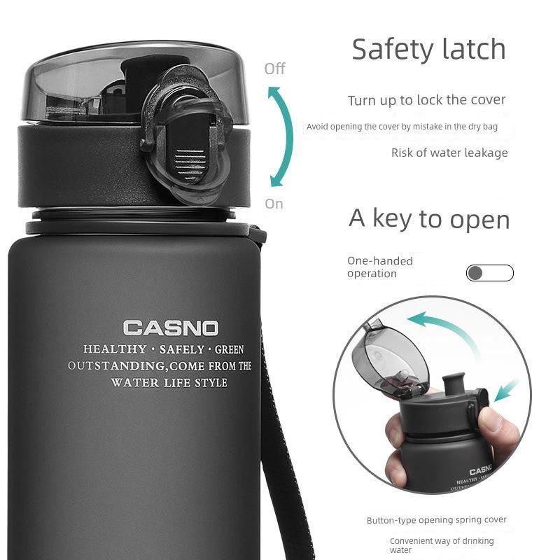Bouteille d'eau sportive givrée Casino - Portable et élégante