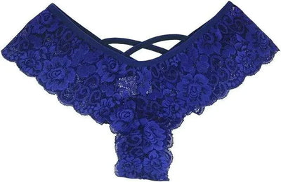 Ensemble de 4 Culottes G-String en Dentelle Chic pour Femmes