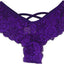 Pack de 4 Pantalones de Encaje G-String Chic para Mujeres