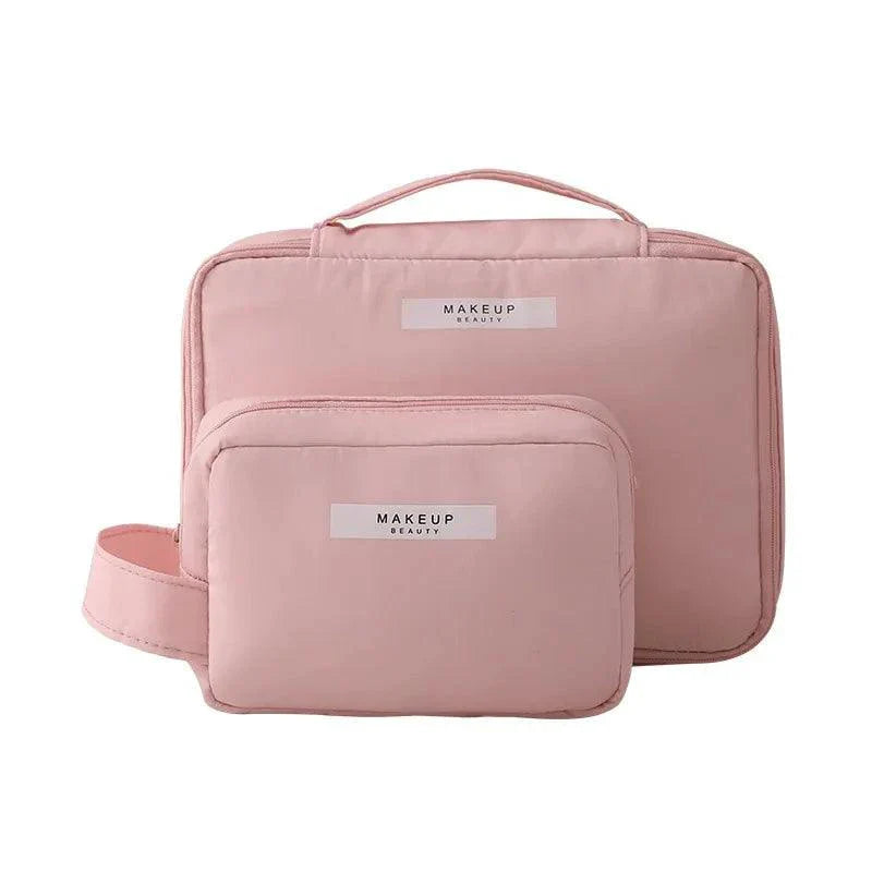 Organizador de Bolsa de Belleza Chic - Almacenamiento de Maquillaje Amigable para Viajes