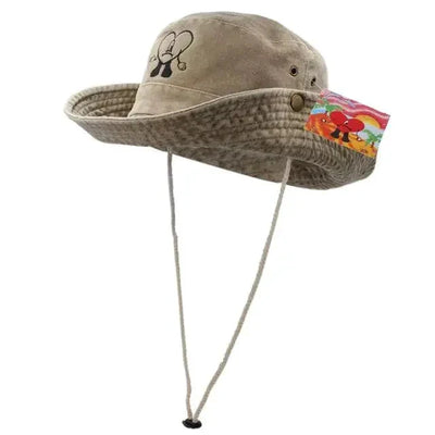 Chapeau de Voyage Brodé Chic