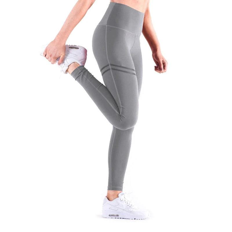 Leggings Chic con Estampado Dorado