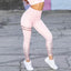 Leggings Chic con Estampado Dorado
