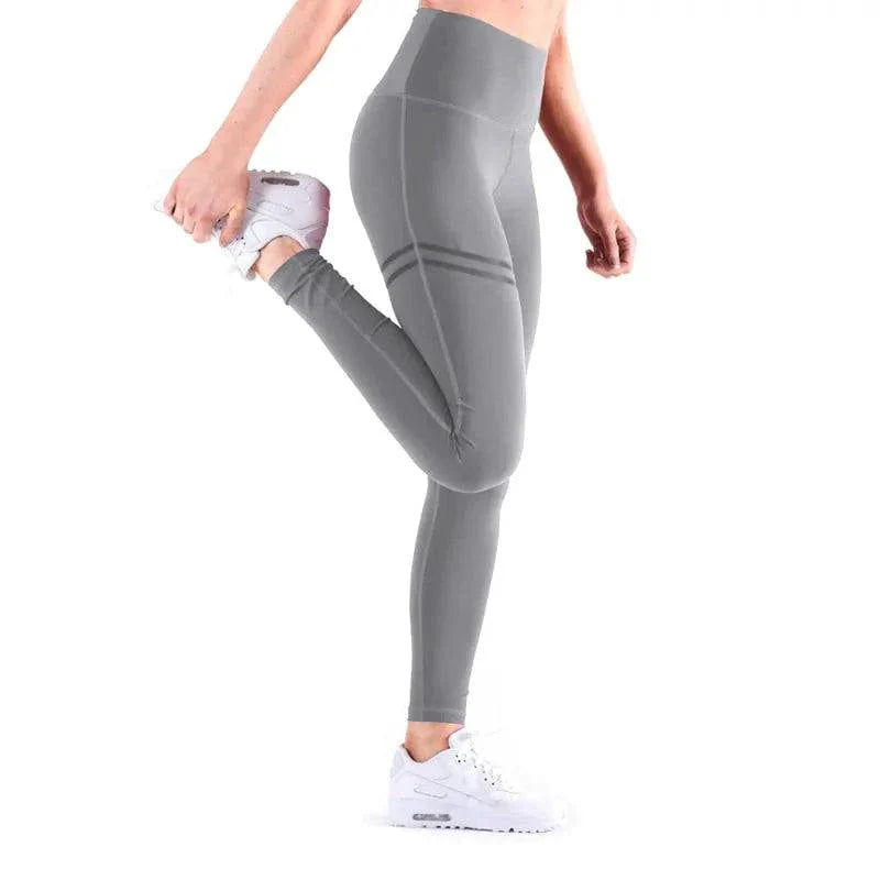 Leggings Chic con Estampado Dorado