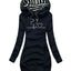 Vestido Sudadera con Capucha Chic