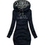 Vestido Sudadera con Capucha Chic