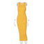 Chic Knitted Tank Sweater Dress