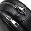 Sac circulaire en cuir chic
