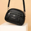 Sac circulaire en cuir chic