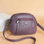 Sac circulaire en cuir chic