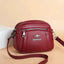 Sac circulaire en cuir chic
