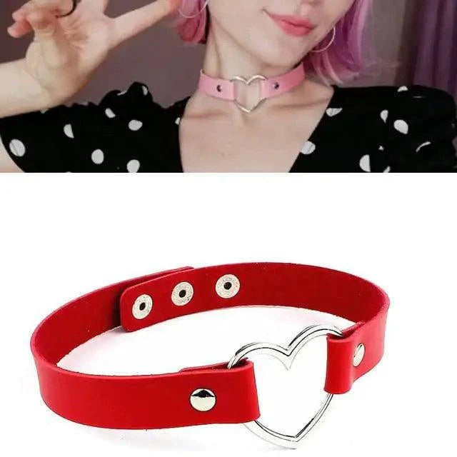 Collar de Cuero Chic - Accesorio de Moda Premium