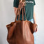 Chic Leather Tote Handbag - Elegant & Versatile